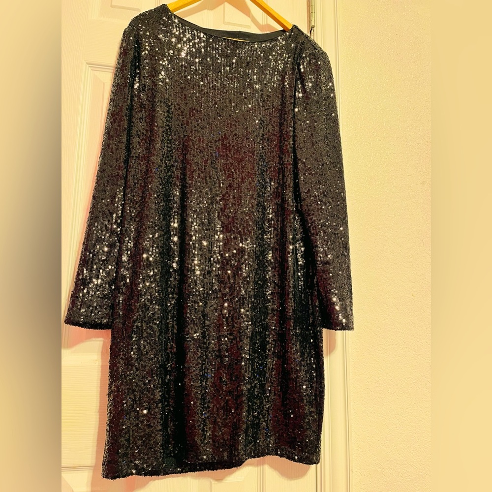 Express Sequence Dress Size L